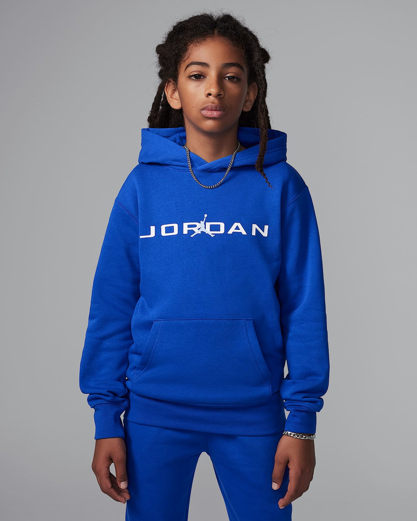JORDAN Felpa pullover con cappuccio Baseline 95D744-B5K