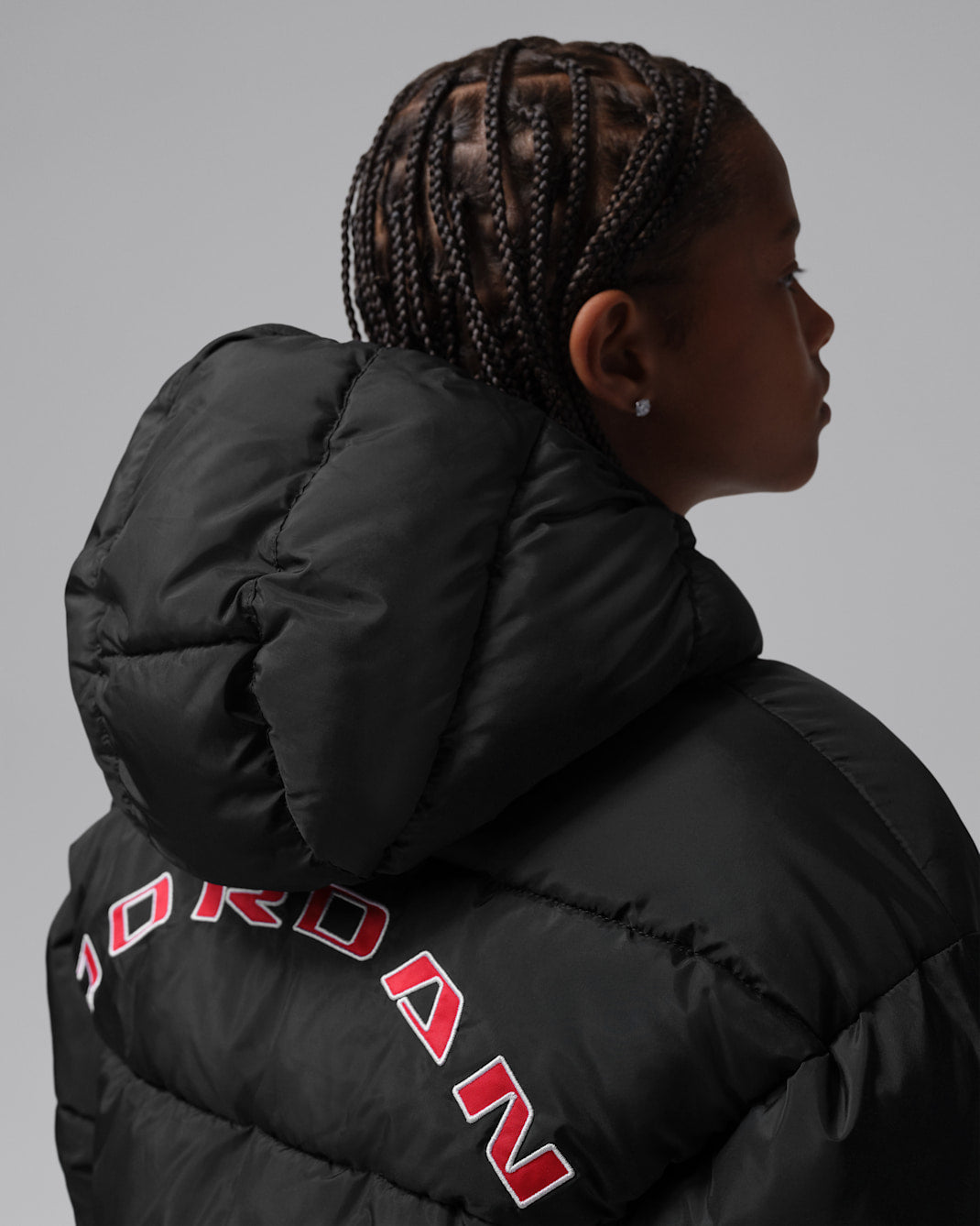 Jordan – Giacca puffer con grafica Brooklyn