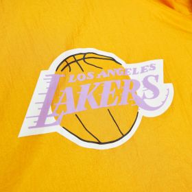 Mitchell & Ness Giacca a vento foderata retrò Los Angeles Lakers OJZP5517