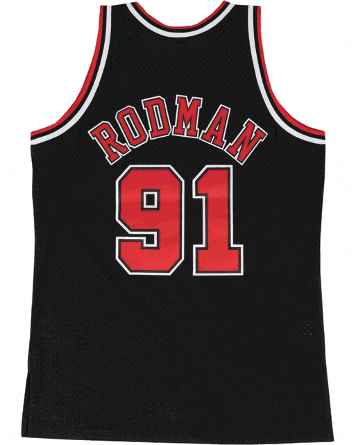 Mitchell & Ness Dennis Rodman Chicago Bulls 1997-98 Swingman Alternate Jersey