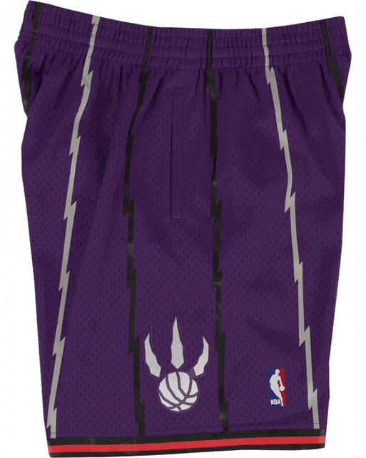 MITCHELL & NESS Short Swingman Road Raptors 98-99 SMSHGS18255