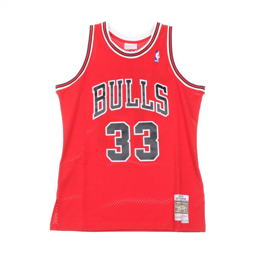 MITCHELL & NESS SWINGMAN JERSEY CHICAGO BULLS PIPPEN GS18153