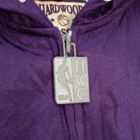 MITCHELL & NESS giacca a vento Los Angeles Lakers OJZP3409