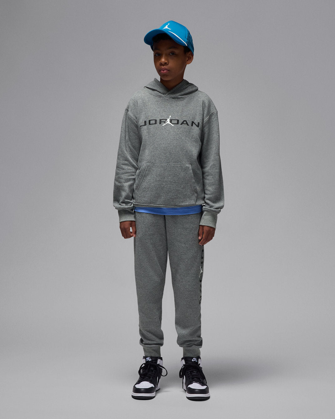 Jordan Felpa pullover con cappuccio Baseline – Ragazzo/a