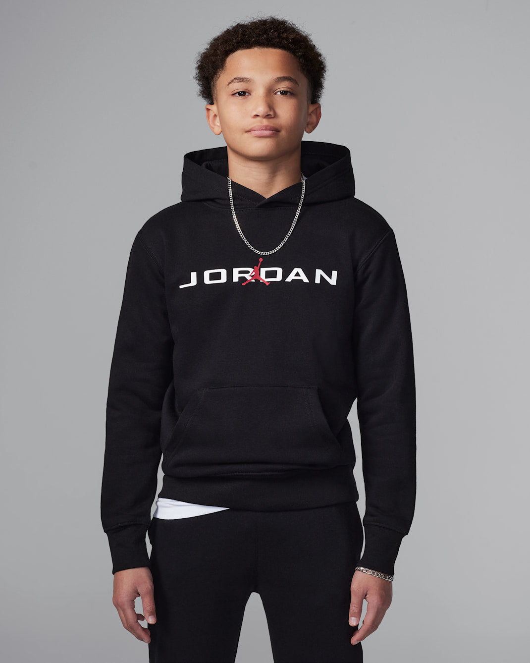 Jordan Felpa pullover con cappuccio Baseline – Ragazzo/a