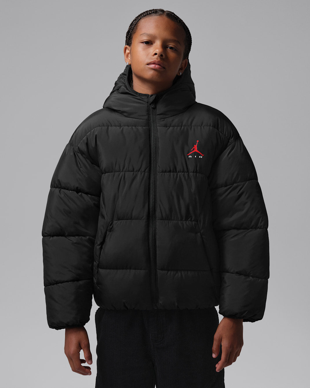 Jordan – Giacca puffer con grafica Brooklyn
