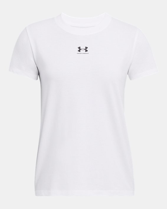 UA Rival Core Maglia a maniche corte da donna 1383648-100