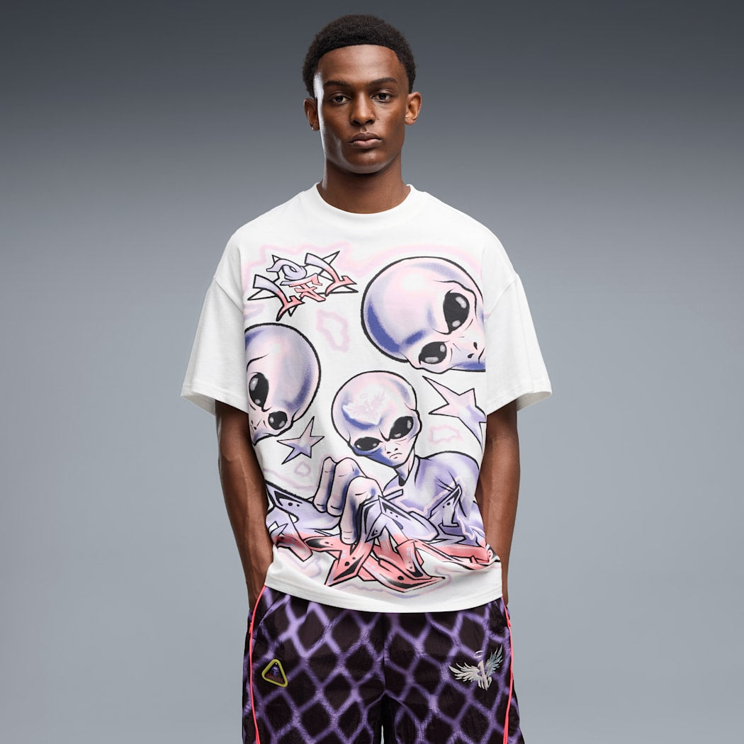 Puma T-shirt oversize Melo Asteriks da uomo