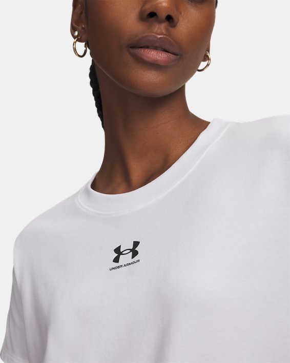 UA Rival Core Maglia a maniche corte da donna 1383648-100
