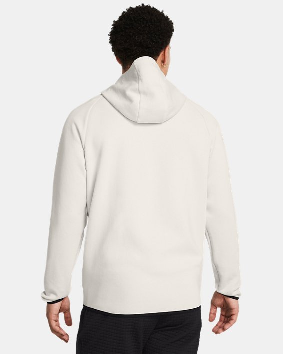 UA Unstoppable Fleece Felpa con cappuccio Full-Zip da uomo 1389352-110