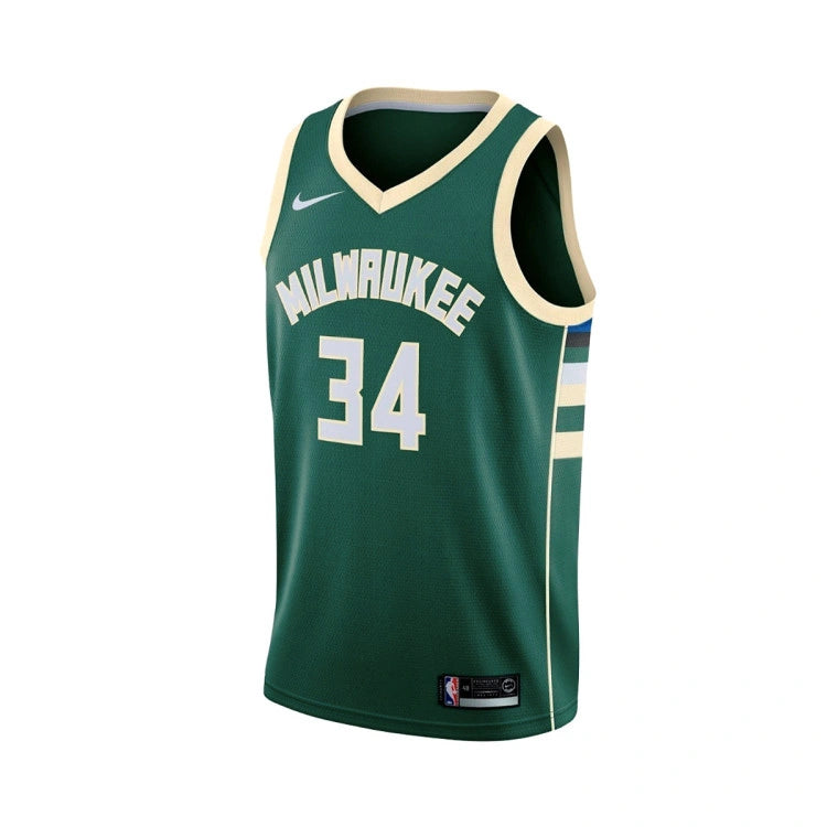 MAGLIA NIKE MILWAUKEE BUCKS Giannīs Antetokounmpo ICON EDITION RAGAZZO