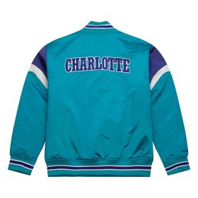 Mitchell & Ness Giacca in satin Charlotte Hornets OJBF5516