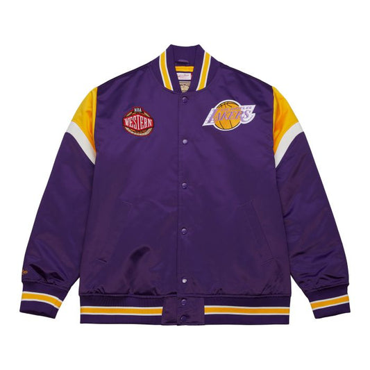Mitchell & Ness Giacca satin Los Angeles Lakers OJBF5516