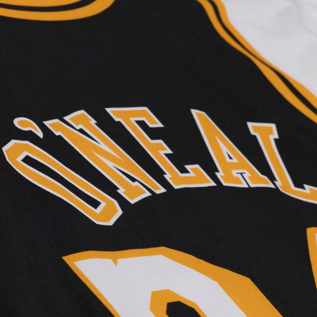 Shaquille O'Neal Los Angeles Lakers 1996-97 Black Best In Class Jersey T-Shirt Mitchell & Ness