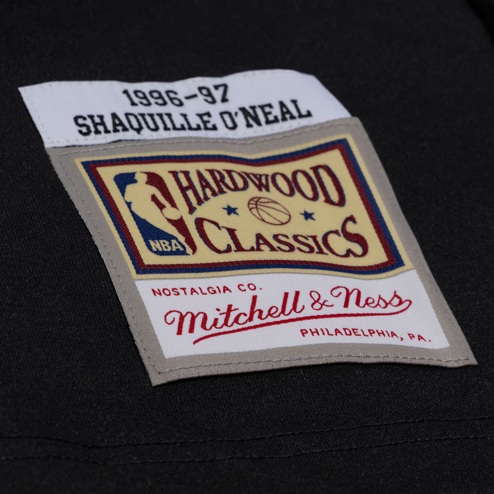 Shaquille O'Neal Los Angeles Lakers 1996-97 Black Best In Class Jersey T-Shirt Mitchell & Ness