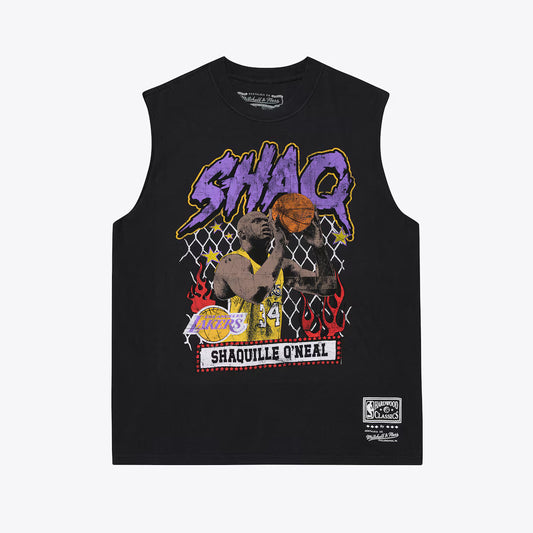 Shaquille O'Neal Los Angeles Lakers Black Best In Class Tank Top