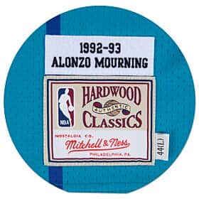 MITCHELL & NESS Alonzo Mourning 1992-93 Authentic Jersey Charlotte Hornets SMJYGS18148